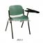2016 Attractive design plastic school chair Student study chair with writing pad HB01A