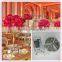 Customized led vase light base 4 inch RGB 9 PCS SMD LED bottle glorifier led lighting