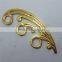 furniture metal decorations parts in gold color plating , imitation gold color plating processing severice