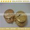 Luxury gold zinc alloy wine caps,High quality gold round zamac wine top,Customized Zinc alloy advokaat caps