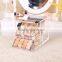 hot selling  express new cast acrylic storage box with drawers