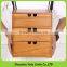 Home used desktop MDF containers set of wooden drawer box