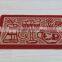 polyester non slip printed door floor mat non slip rug pad