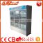 LC-780W refrigeration manufacturer 3 front glass door upright freezer