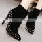 2016 beautiful fashion girls high heel ankle boot PY3939