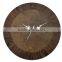 new design 12 inchwooden wall clock for home decor