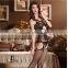 Hot Sexy Fishnet Lingerie Set Intimate Dress Open Crotch Body Stocking Underwear