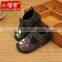 Winter infant shoe toddler shoes fancy cute bow pu leather soft sole baby boot