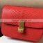 Best selling New design women python snake skin leather shoulder bags