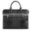 2016 Fashion Luxury Custom Genuine Crocodile Leather Briefcase Men