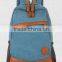 Custom Stock Girl Campus Backpack School Book Shoulder Bag Canvas Backbag