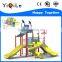 kids and adult water park outdoor playground slide