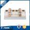 Unique wooden 6-Grid belt display rack, shopfit belt display stand racks