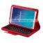 MYD for Samsung Galaxy Tab E 9.6 Keyboard Case - Slim Fit PU Leather Stand Cover with Premium Quality Removable Keyboard