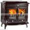 cheap cast iron multifuel double-door non-boiler stoves wood fireplaces