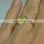 Custom stainless steel finger rings with heart shape rings for teenage girls