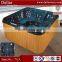 1500*1500mm outdoor bathtub massage acrylic bathtub swiming pool square bathtub for 7 people