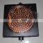 16 inch factory price LED flare traffic solar yellow flashing warning light suppliers
