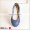 Comfortable fashion flats big size women shoes wholesale