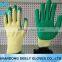 New best quality wrinkle palm latex coated working gloves