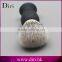 China Manufacturer Private Label Rubber Handle Synthetic Hair Mens Shaving Brush