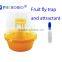 Fruit fly trap and liquid attractant (plant essence)