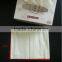 Unbleached wheat straw facial tissue paper