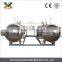 Double kettles steam autoclave sterilizer for sale