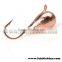 Painted Tear drop tungsten ice jig