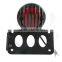 Aluminum Mount Taillight License Plate Bracket For Bobber Chopper