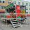 enclosed car trailer fibreglass cook equipments kiosk