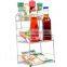 Household 3-Tier Upright Kitchen Appliance Rack