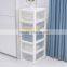 Plastic 3 Tier Multi Drawer Storage Cabinet