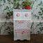 Bedside Cabinet Europe Style White Laundry Cabinet With Pink Drawers Cute Wooden White Wicker Cabinet