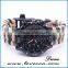 Multifunctional Custom Logo Whistle Firestarter Buckle 550 Paracord Survival Watch