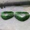 42'' Preserved boxwood love wreath topiary