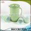 NBRSC set of 5 pcs plastic ps cold water kettle double layer drinking tea pot pp water jug with cups