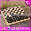 2017 Intelligent wooden board chess,most popular wooden chess borad,brain training wooden board chess W11A051