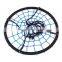 Outdoor Garden Foldable Round Rope Hanging Swing Chair