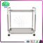 New Fashion Hotel Furniture Wine Service Cart Metal Decoration Trolley For Sale