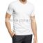 Wholesale Bulk Plain White Black Navy Blue V-Neck Crew Men Blank Custom Embroidery Printing T-Shirt Factory
