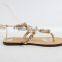 HFR-YS29 2017summer new ladies fashion floral open toe sandals