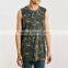 Mens camouflage surf tank mens sleeveless vest