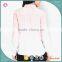 Ladies New Model Hawaiian Shirts Wholesale Gradient Pink/White Shirts for Women