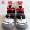 Marvel character baby booties sock fancy infant sock shoes rubber bottom baby socks custom design rubber sole shoes