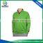 High Quality Shiny 92%polyester 8%spandex Green Color Mens Golf Sweatshirts
