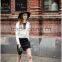 2017Hot sales Promotion cool pu jackets for women Leather short coat