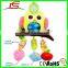 Wholesale Baby Bed Strollers Hanging Plush Bird Toys