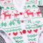 christmas knit cotton soft long sleeve winter one piece newborn infant baby clothes romper