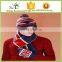 popular product factory wholesale good quality knitted hat scarf gloves set